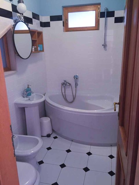 Villa Kaštil bedrooms and shower 4